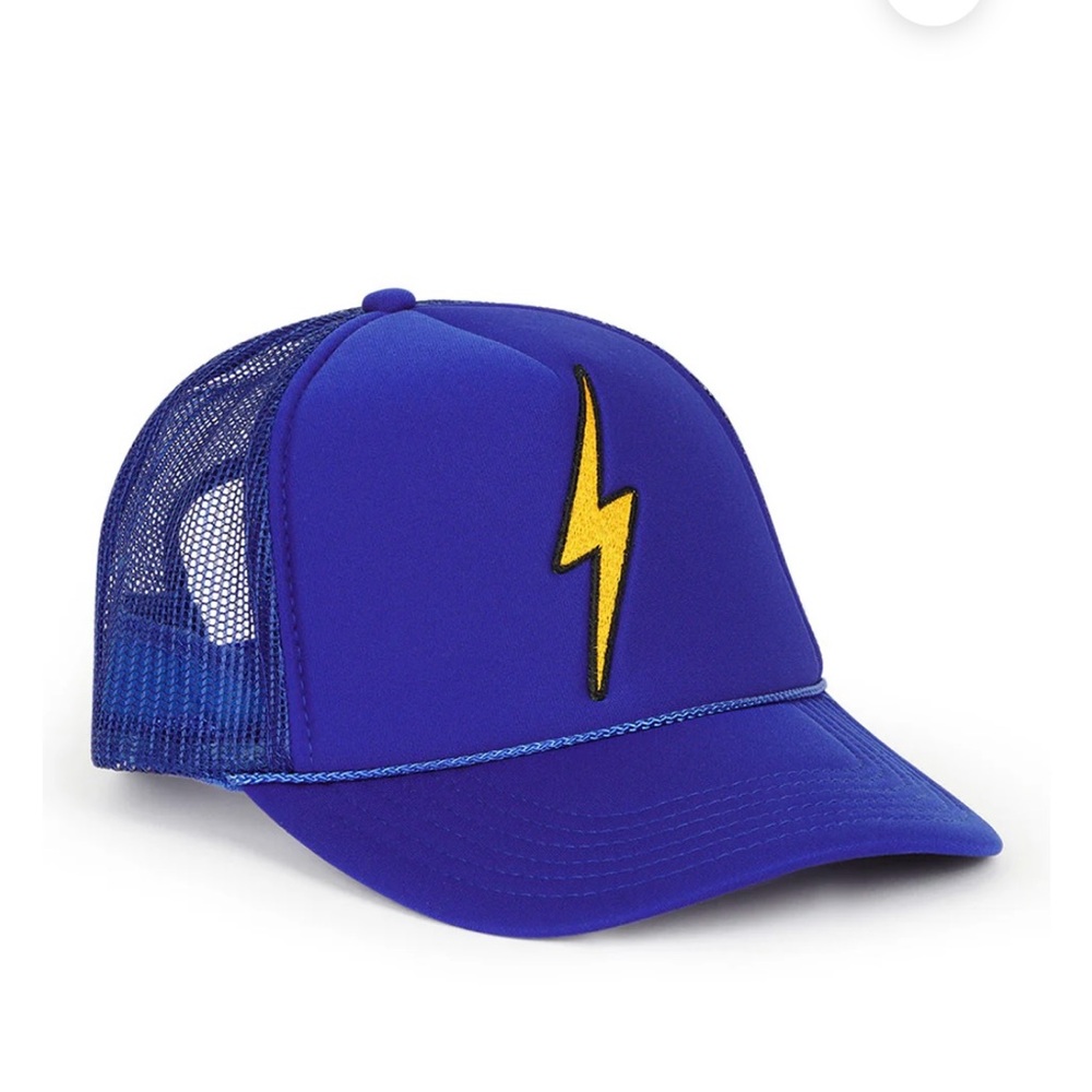 aviator nation royal bolt hat, NWT